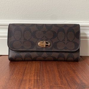 Coach Wallet Brown